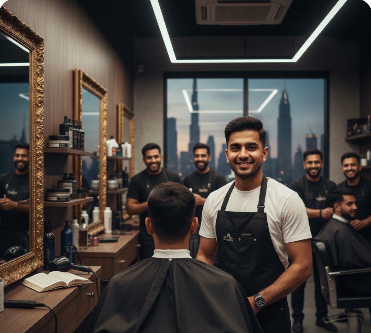 Finding a Job as a Barber in Dubai