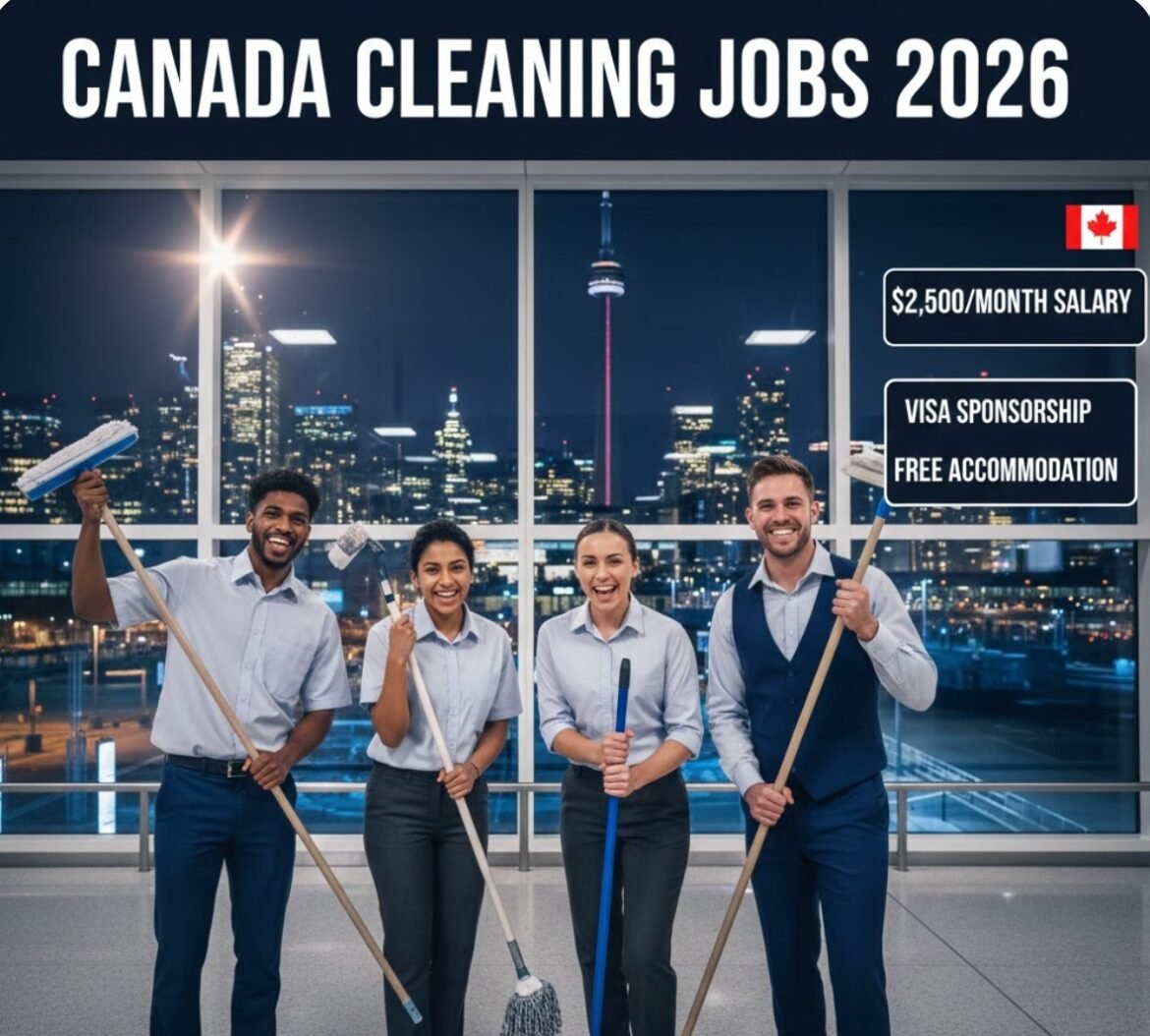 canada cleaning jobs 2026